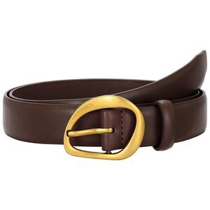 Women Leather Belt For Jeans Pants, Fashion Dress Waist Belt With Gold Buckle⭐️